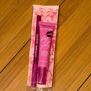 L.A. Colors Stay Jelly Sheer Butter Balm lip kit